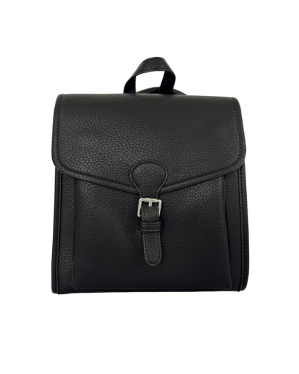 Czarny plecak vintage miejski London